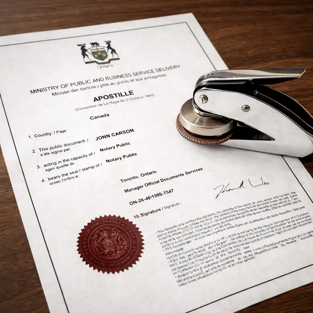 Apostille Certificate Services